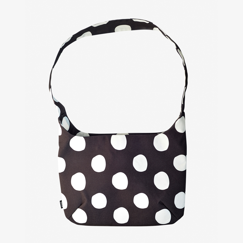 Yumi Cross Bag-Dots in black
