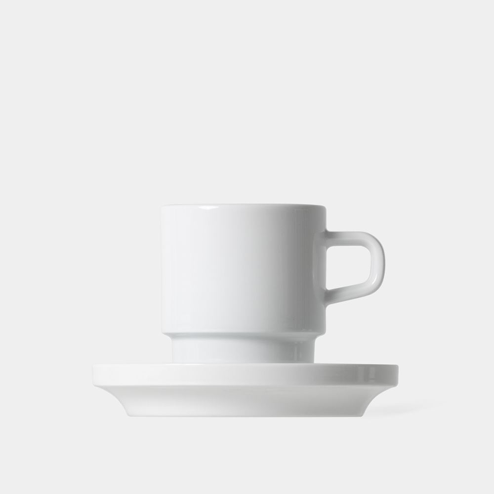 분나 플랫화이트 컵 앤 소서 / Flat White Cup & Saucer 150ml, 5oz