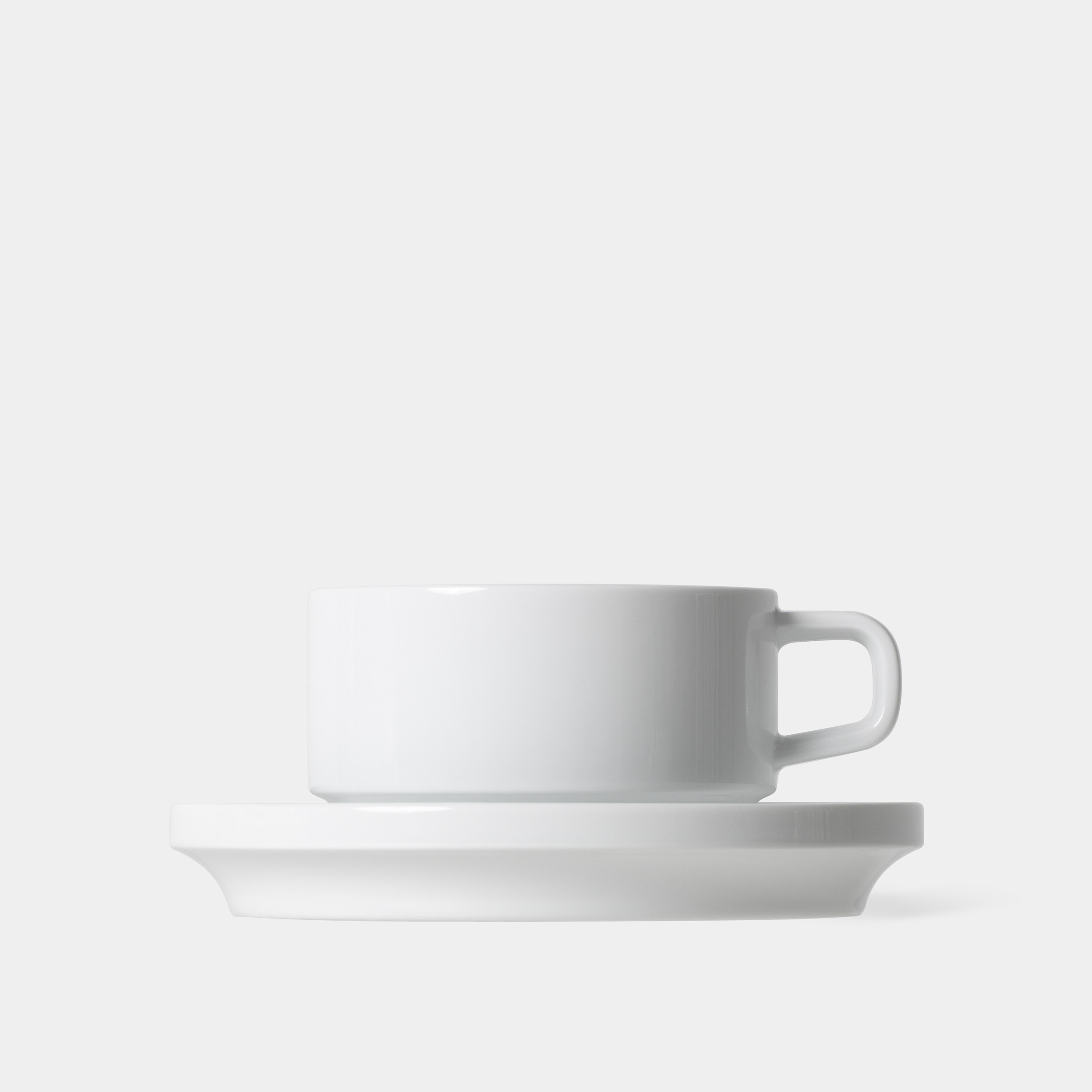 카페라떼 컵 앤 소서 / Cafe Latte Cup and Saucer / 270ml, 9oz