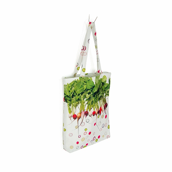 Graphic Vegetable tote bag Radish