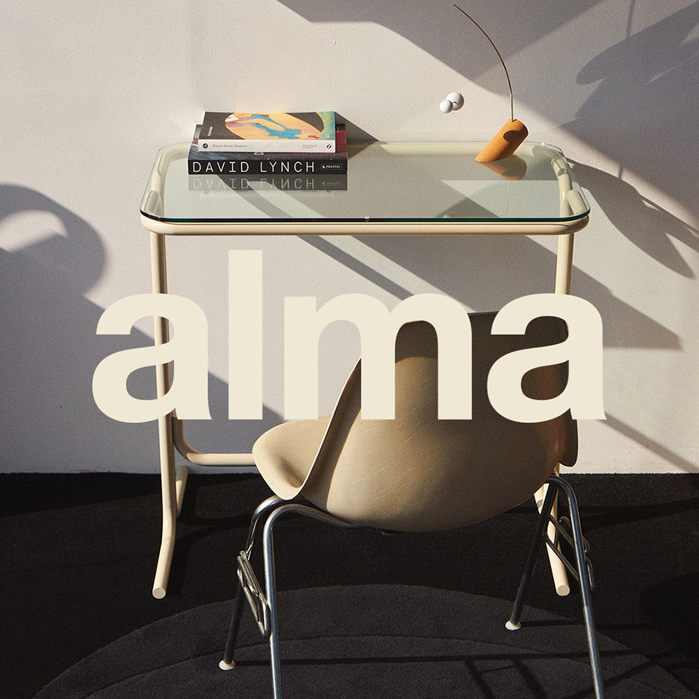alma vanity table