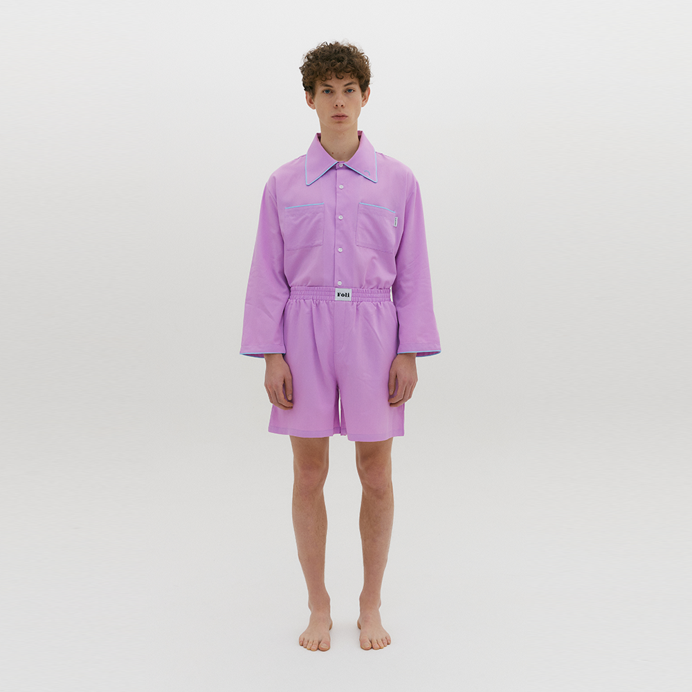 (Men) Essential PJ Shorts Lavender