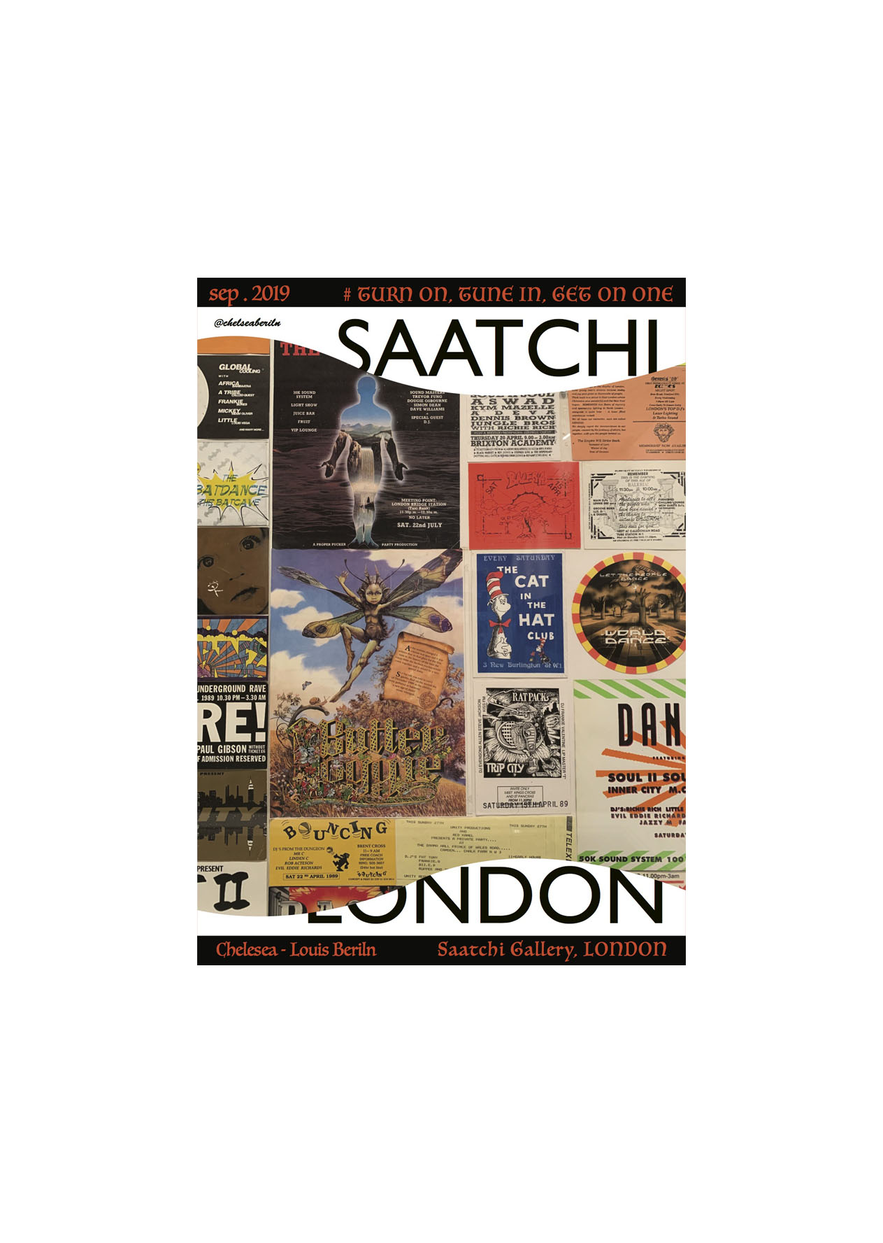 Saatchi gallery 양면 포스터