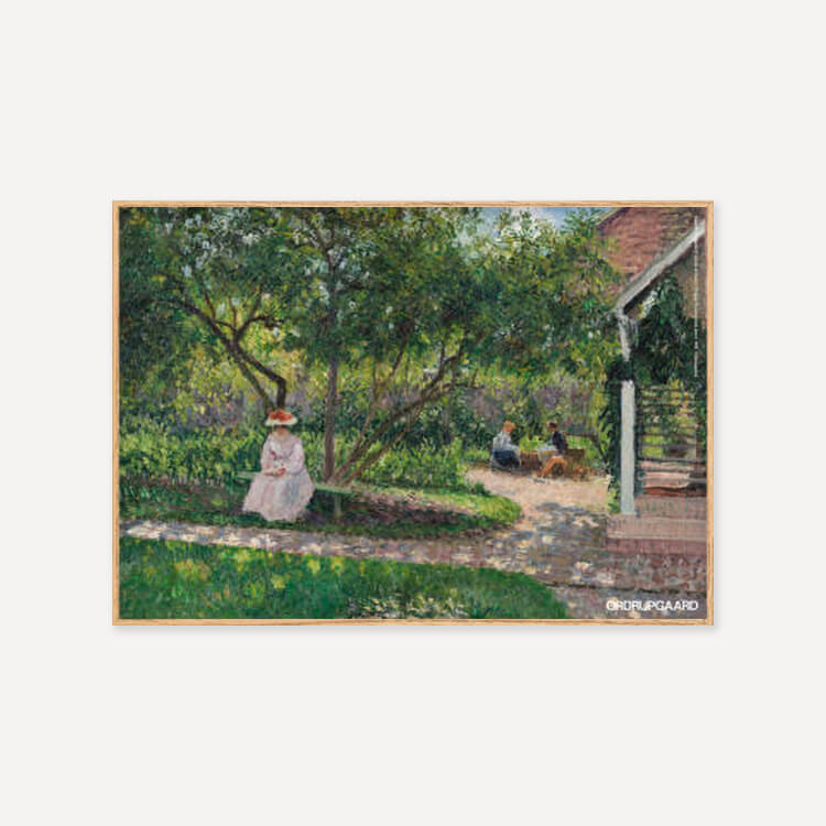 카미유 피사로 / A corner of the garden in Éragny, 1897