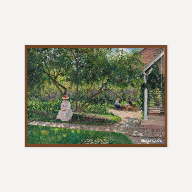 카미유 피사로 / A corner of the garden in Éragny, 1897
