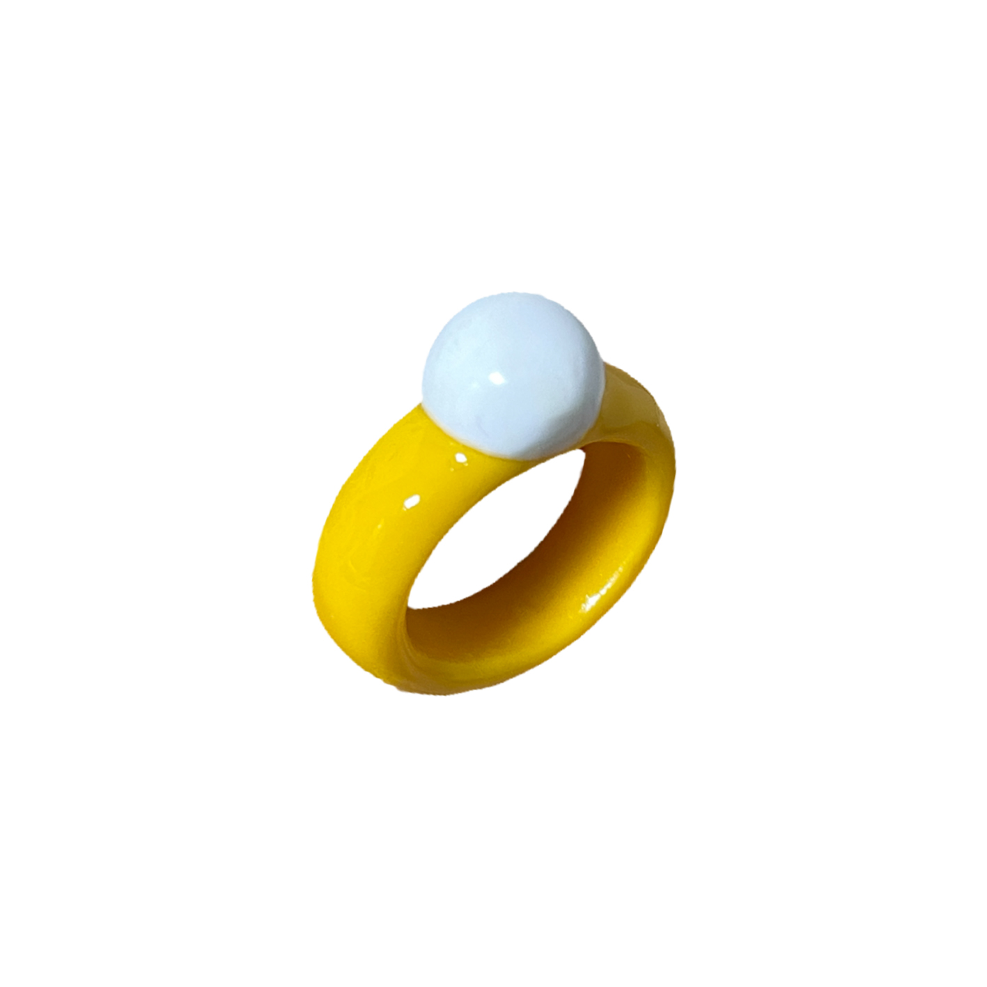 Yellow Bubble Ring
