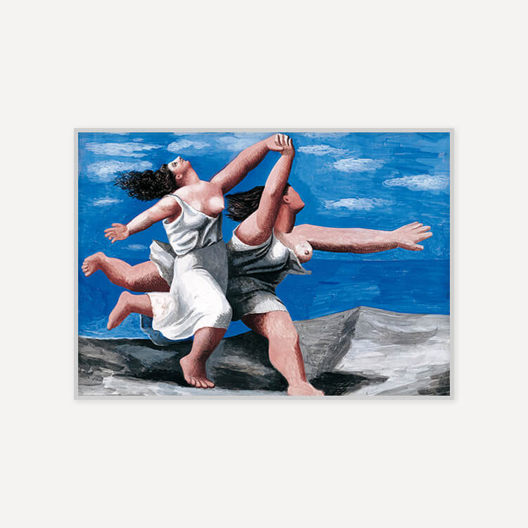 파블로 피카소 // Two Women Running on the Beach, 1922