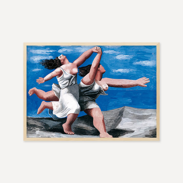 파블로 피카소 // Two Women Running on the Beach, 1922