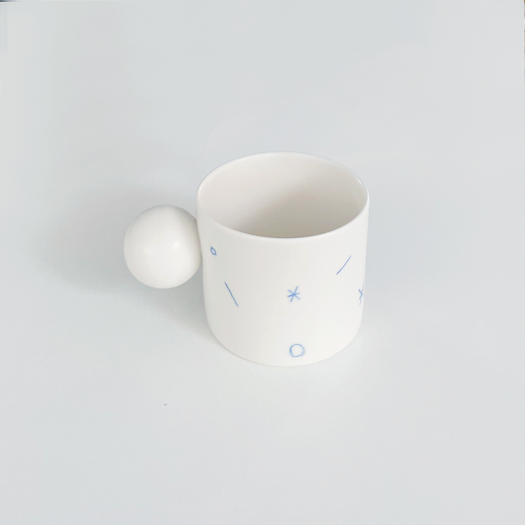 Ball mug WHITE