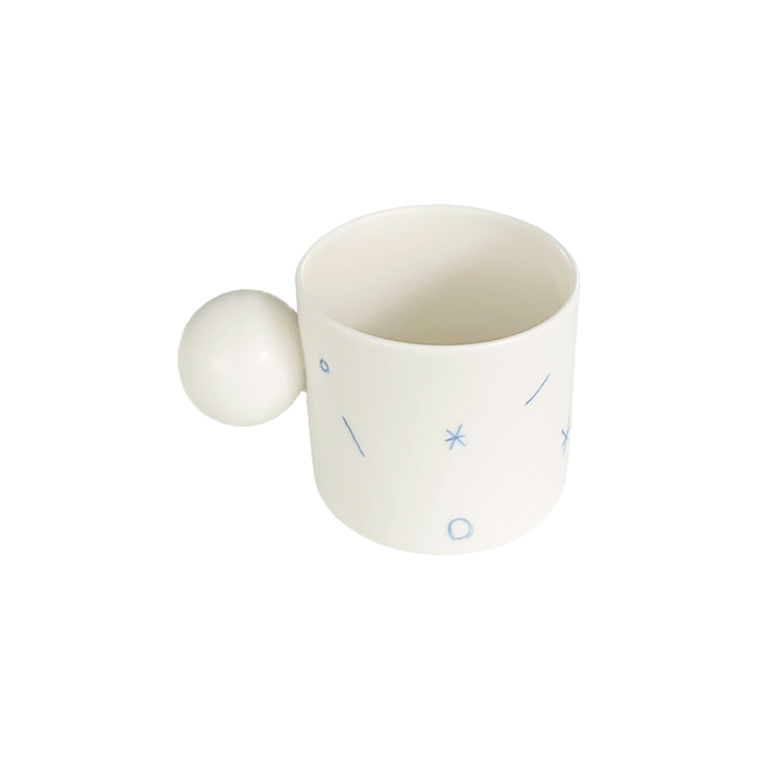 Ball mug WHITE