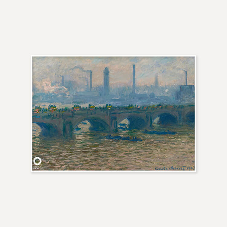 [5월 중순 입고] 클로드 모네 / Waterloo Bridge, Cloudy Weather, 1903