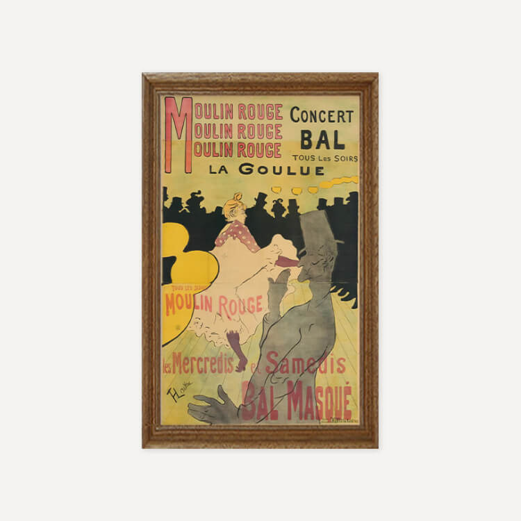 앙리 드 툴루즈 로트레크 / Moulin Rouge, La Goulue