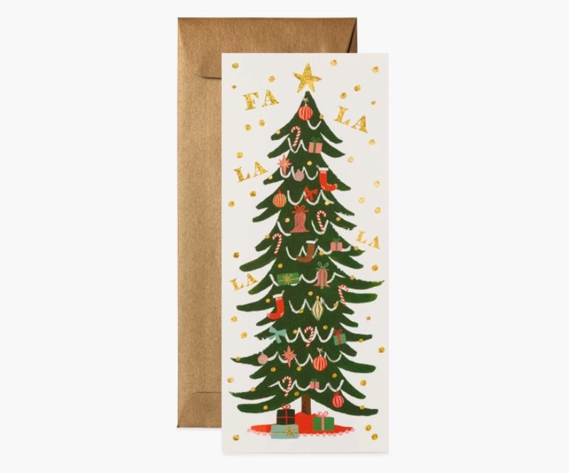 Christmas Big Tree 라이플페이퍼 크리스마스 카드