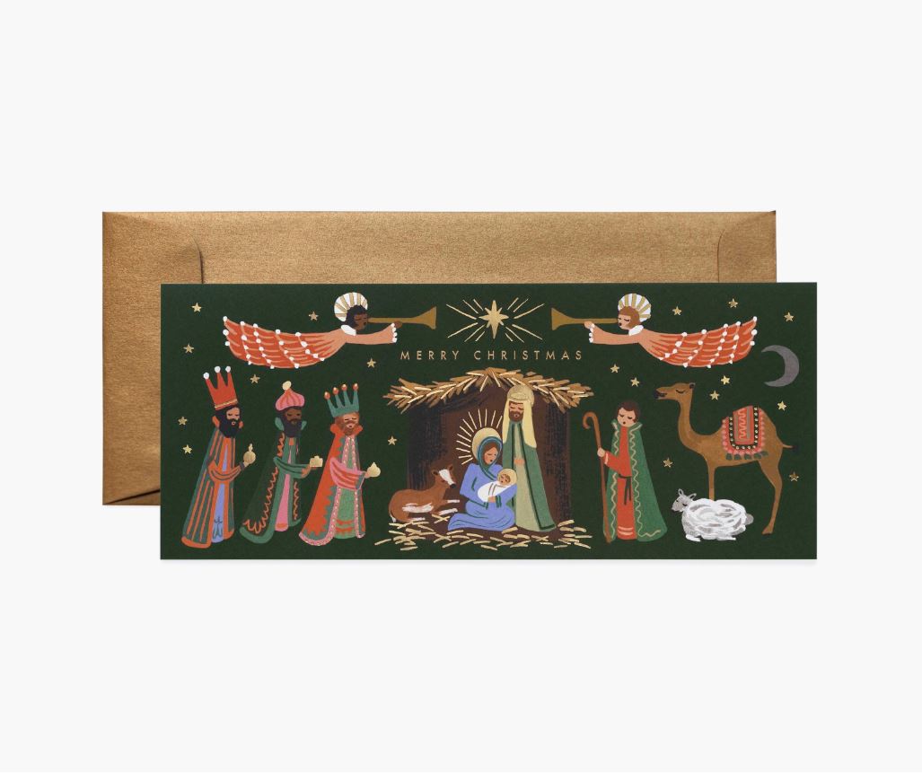Holiday Nativity 크리스마스 카드