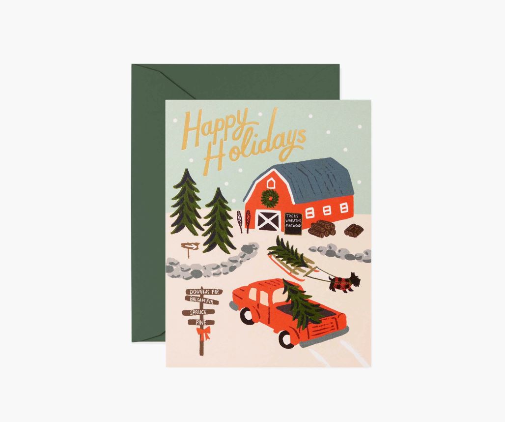 Holiday Tree Farm 크리스마스 카드