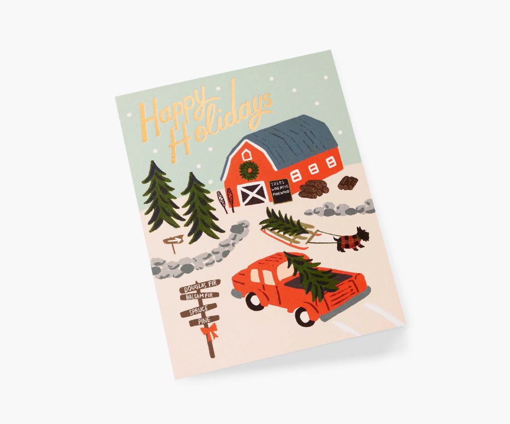 Holiday Tree Farm 크리스마스 카드