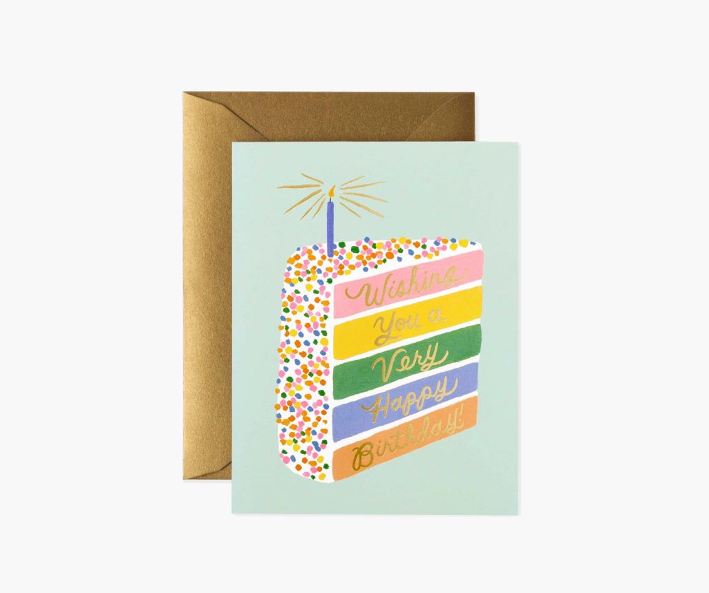 Cake Slice Birthday 생일 축하 카드
