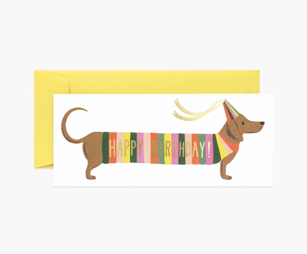 Hot Dog 생일 축하 카드