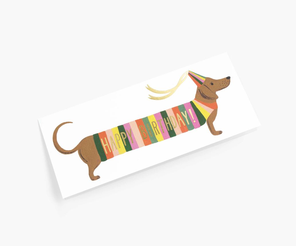 Hot Dog 생일 축하 카드