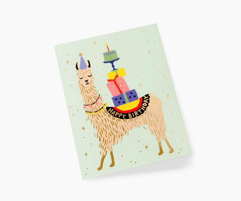 Llama Birthday 생일 축하 카드