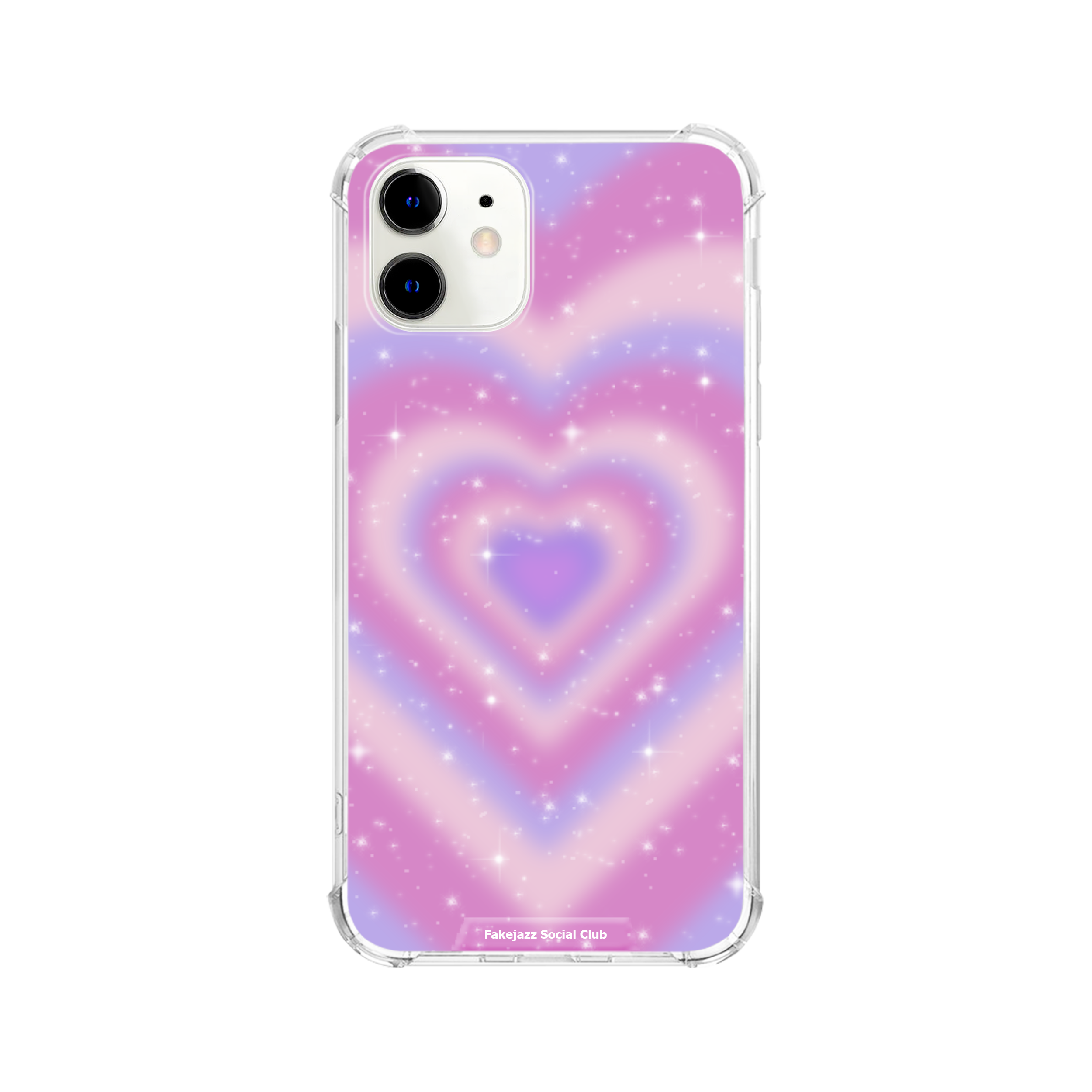 Pink Heart Clearcase