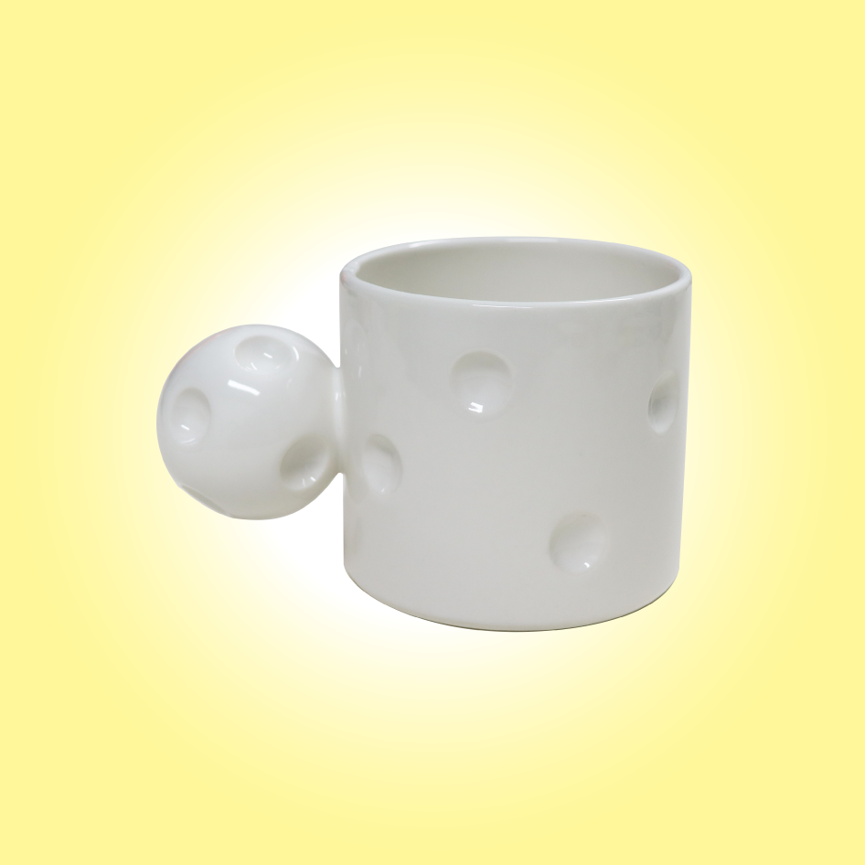 Signature sphere mug(glossy white)