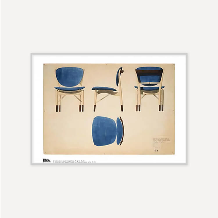 [프리오더] 핀 율 / Chair with padded seat and backrest, 1951