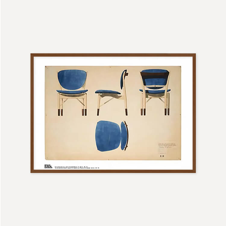 [프리오더] 핀 율 / Chair with padded seat and backrest, 1951