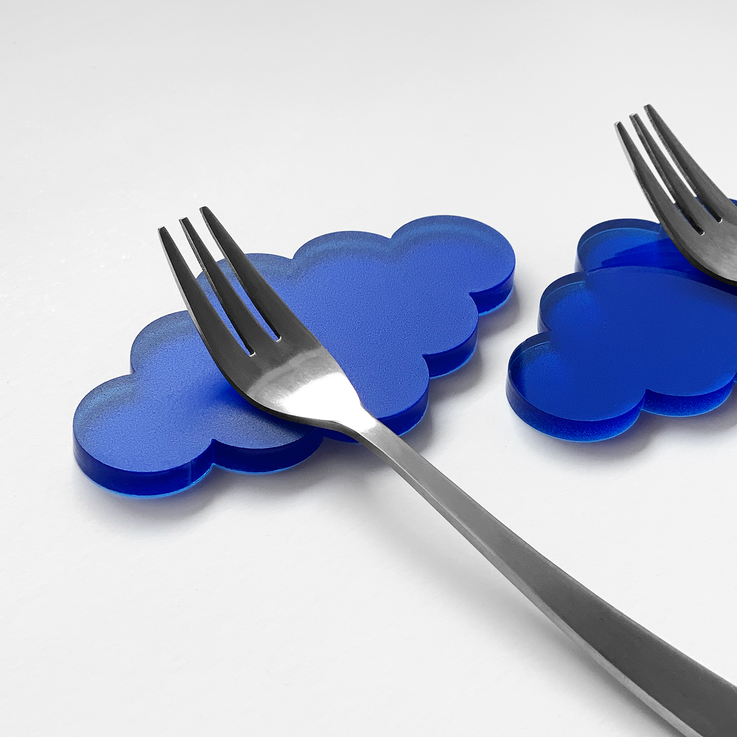 bubbly cutlery rest - cloud 수저받침