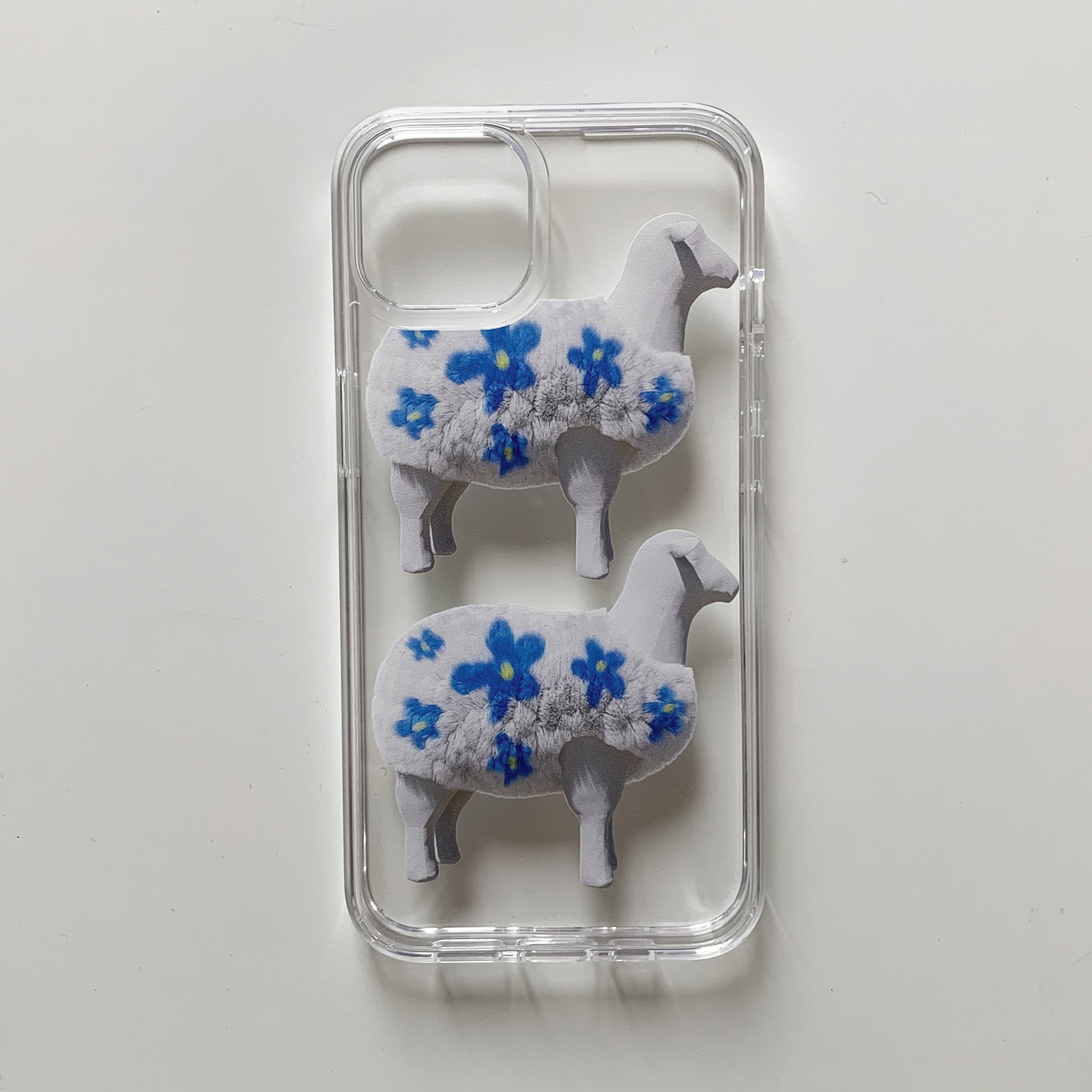 SHEEP FLOWER Jelly hard case / 젤리하드 케이스