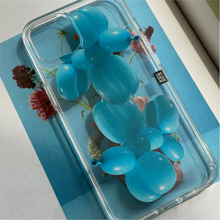 blue balloon case