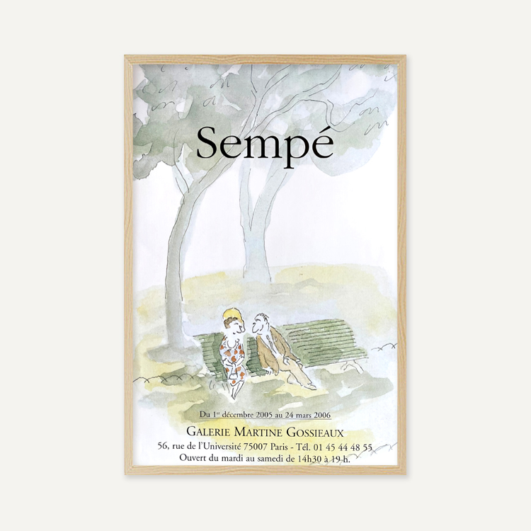 장 자끄 상뻬 / Sempé Lovers in Paris, 2006