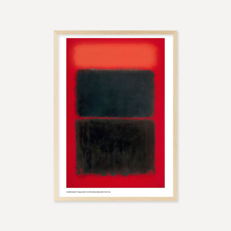 마크 로스코 / Light Red Over Black, 1957