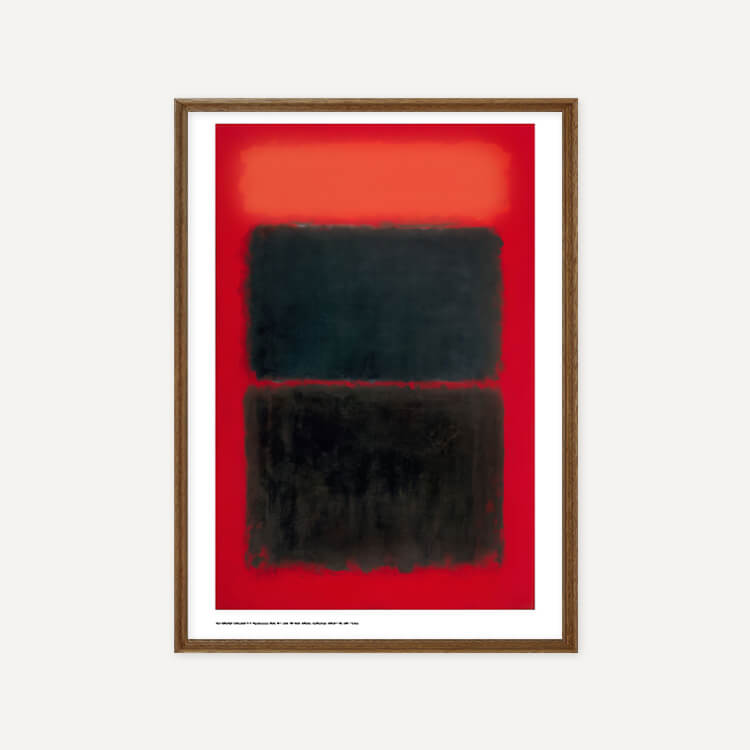 마크 로스코 / Light Red Over Black, 1957