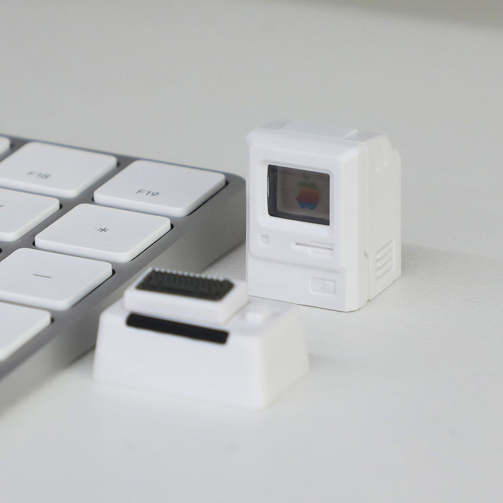 레트로 애플 매킨토시 기계식 키보드 키캡